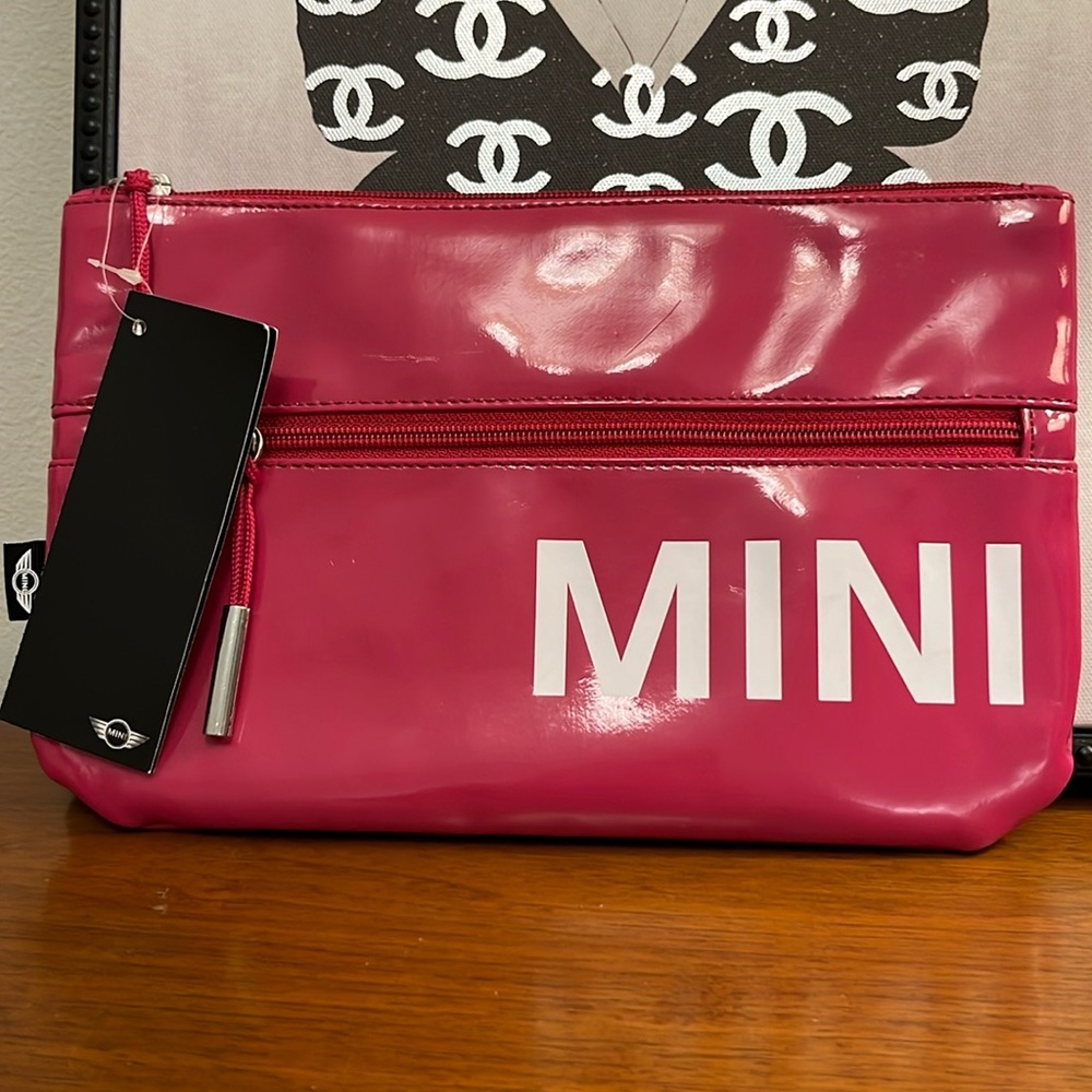 NWT Rare Mini Pink berry pouch